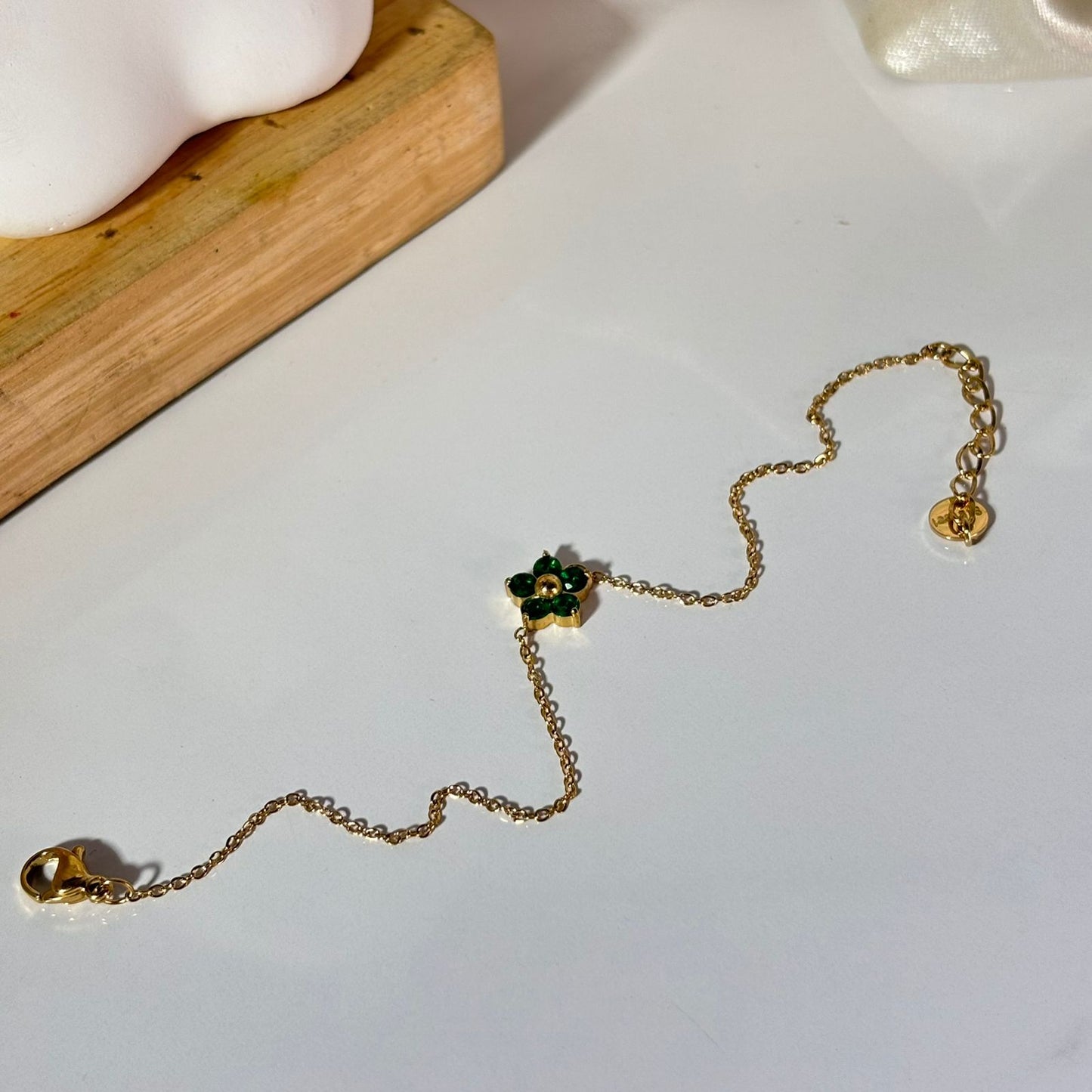 Fiona Emerald Bracelet