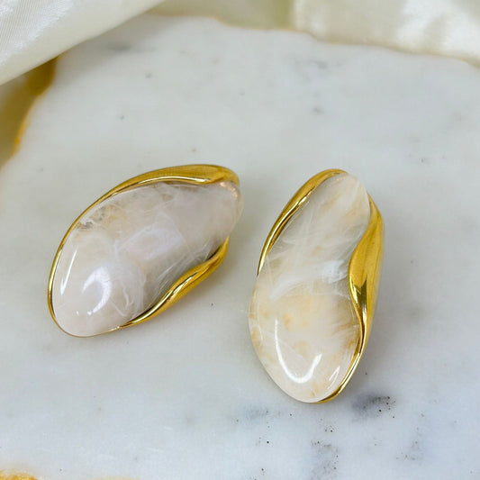 Crystal Crest Earrings