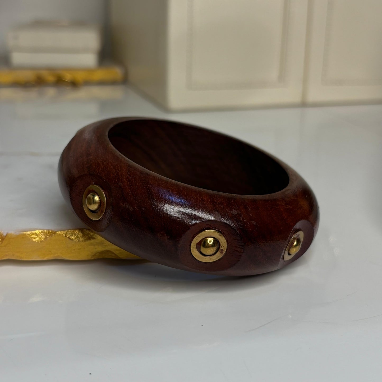 Misha Wooden Bangle (2.4-2.8)