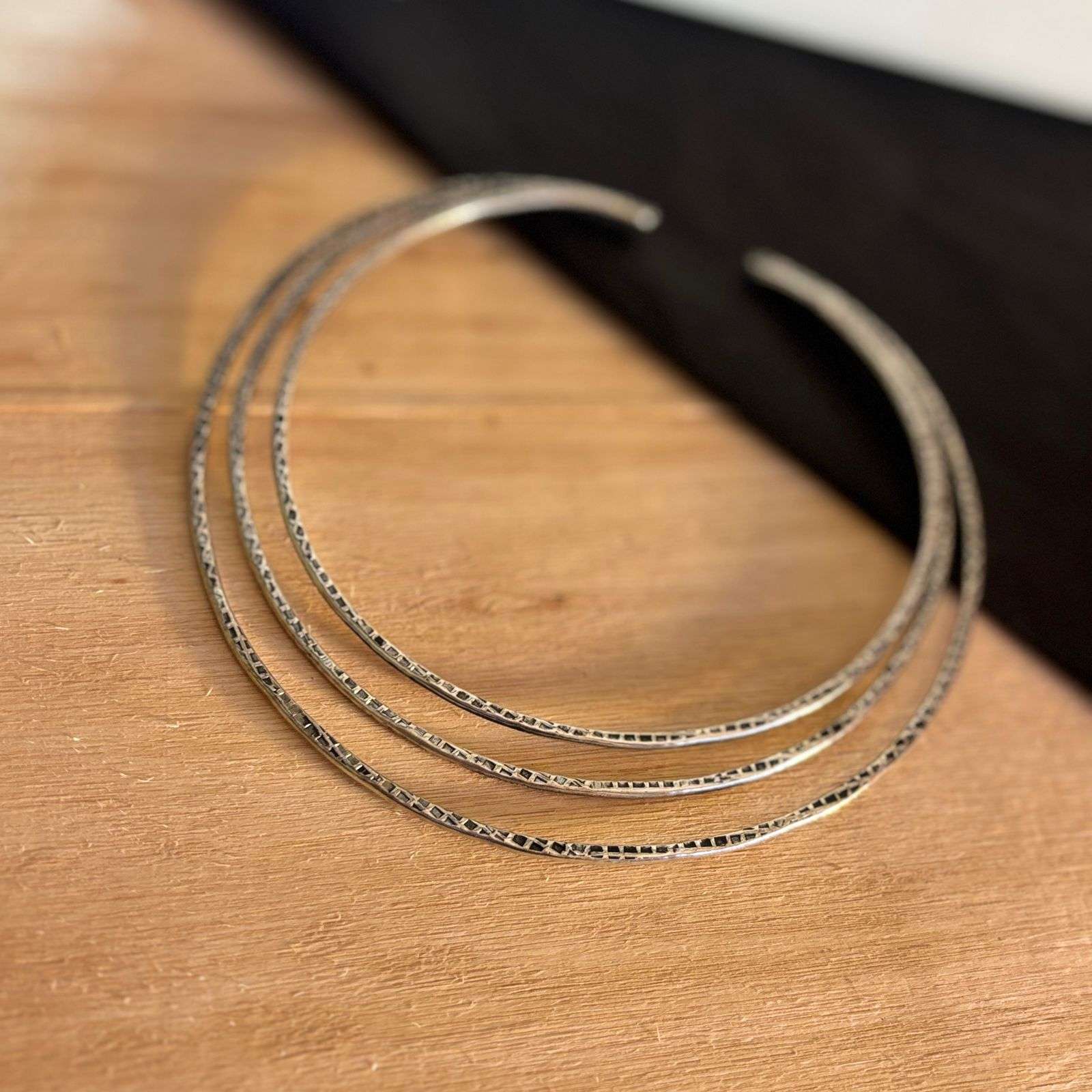 Three Layer Oxidised Choker