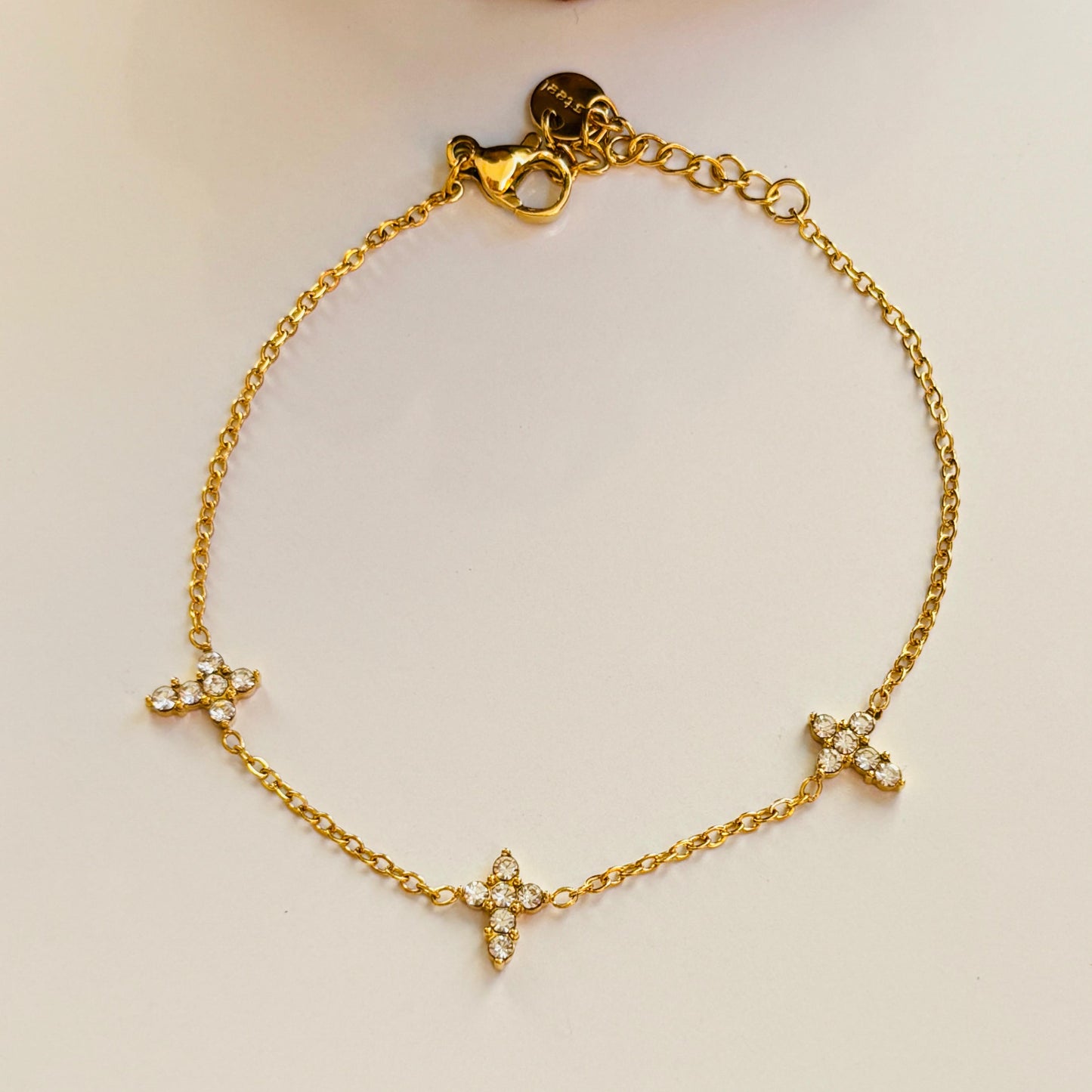 White Bling Bracelet