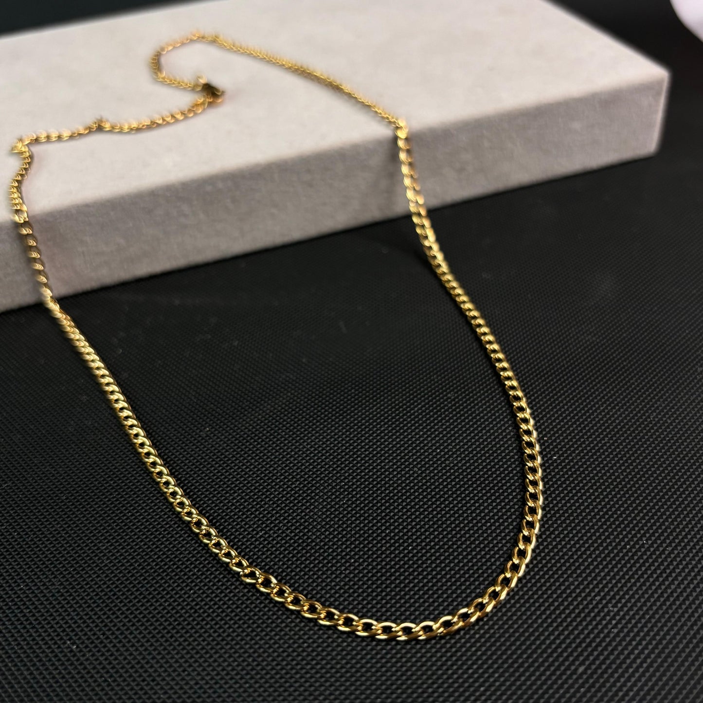 Cuban Gold-Plated Men's Chain 2.5mm