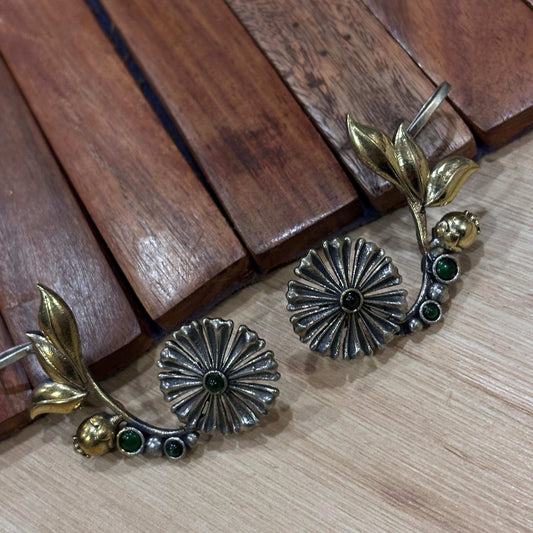 Guldasta Cuff Fusion Earrings