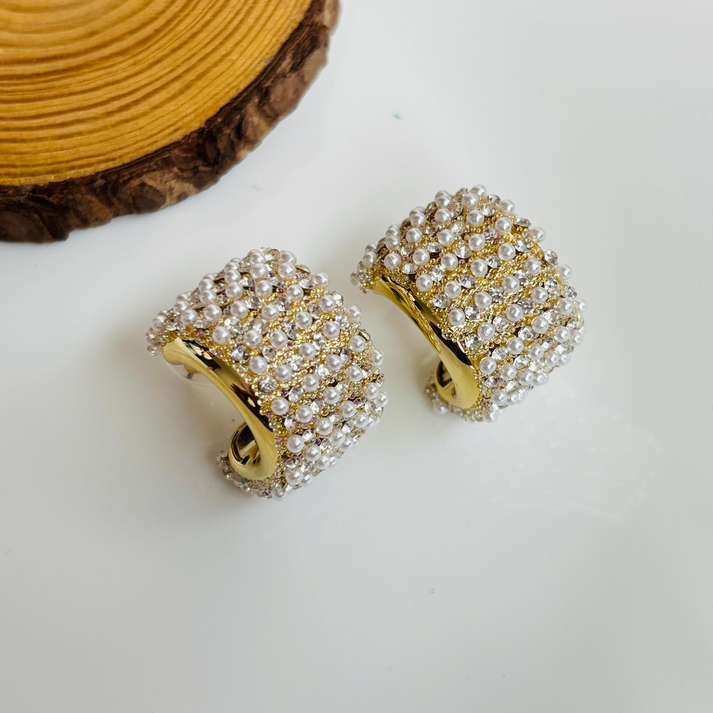 Party Bling C Hoops