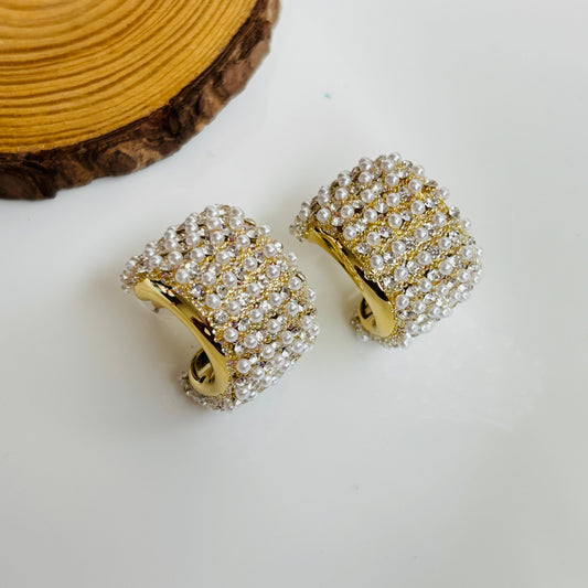 Party Bling C Hoops