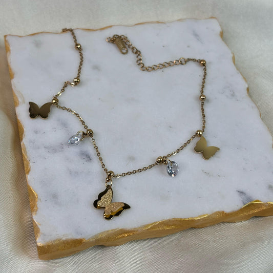 Monarch Butterfly Anklets