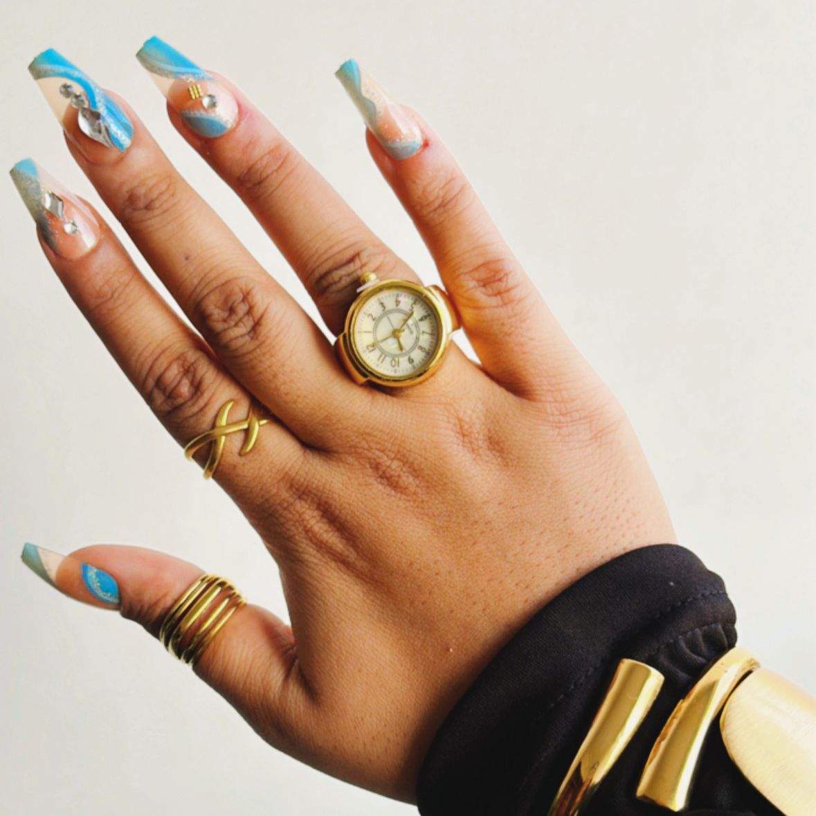 Emirati Ring Watch(Gold)