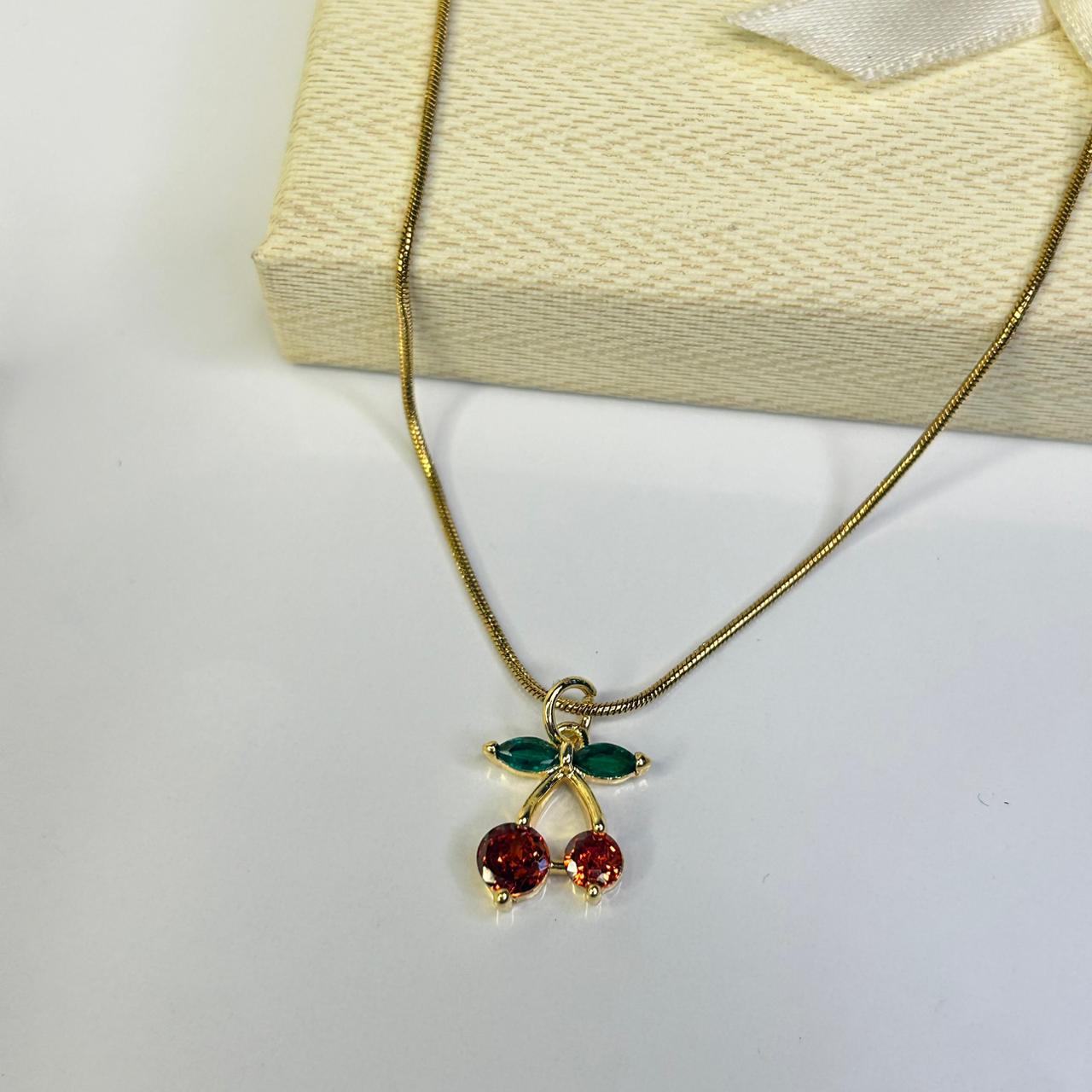 Cherry Glow Necklace