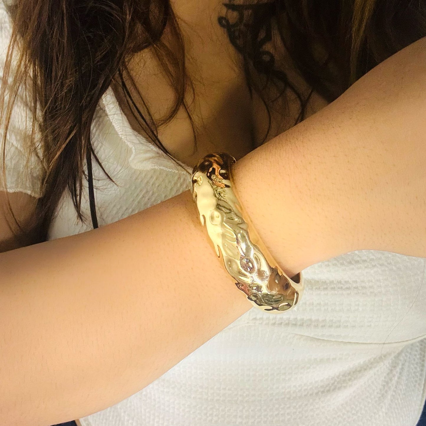 Evara Chunky Cuff Bracelet