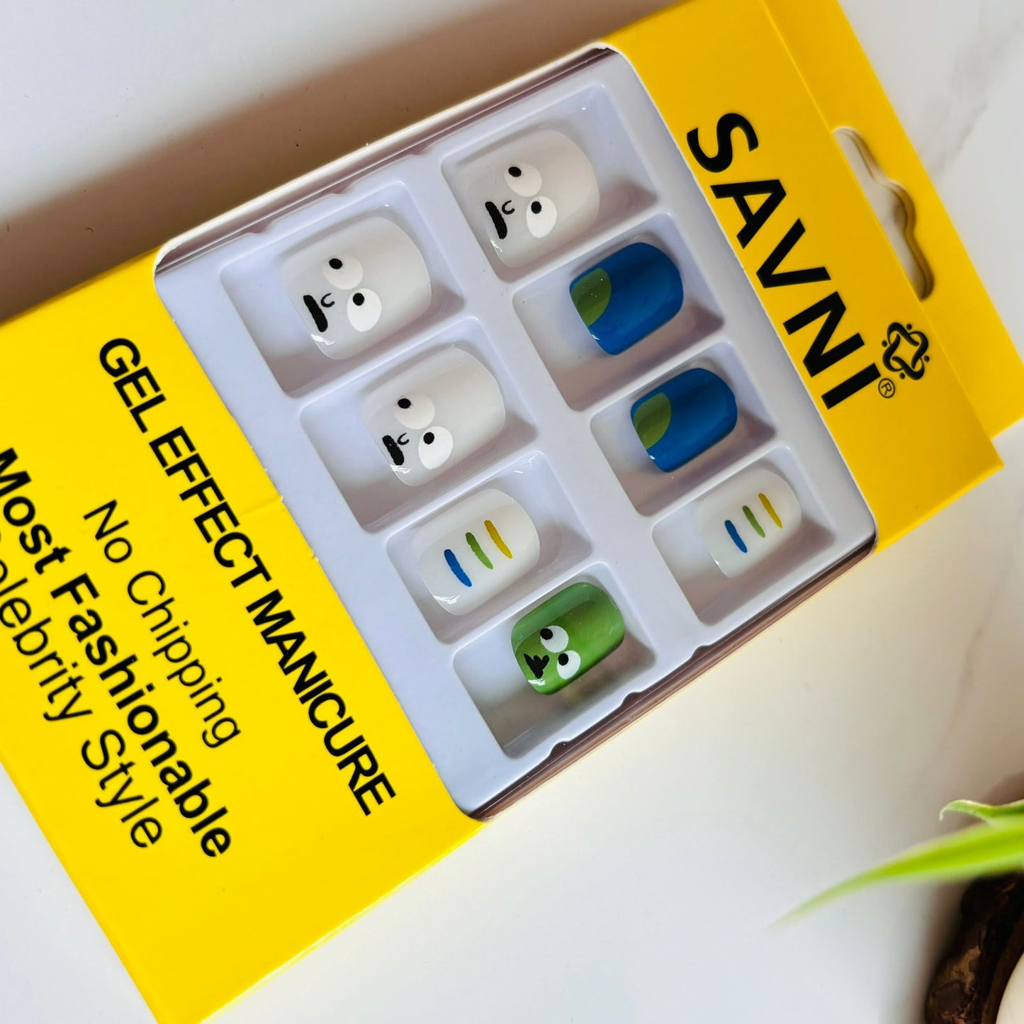 121 Gel Professional Nails (Pack of 12)