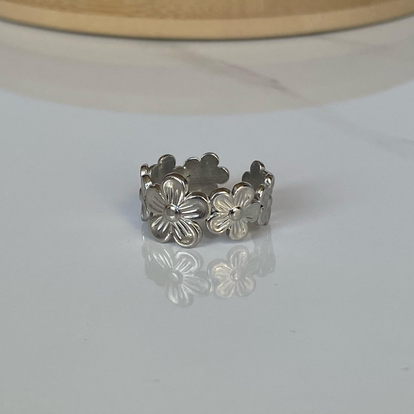 Garland Silver Ring