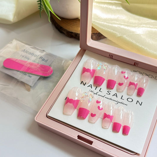 Salon Gel Stick On nails 22