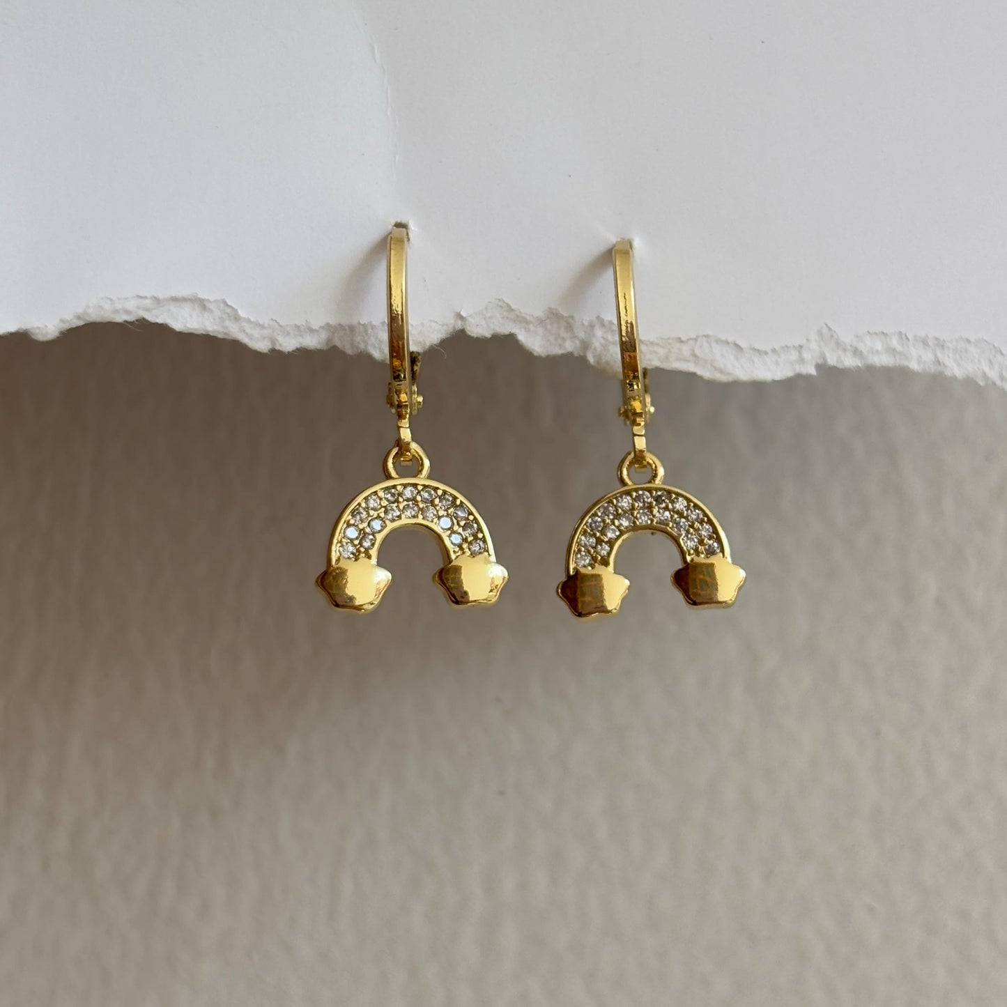 Rainbow Huggies Earrings