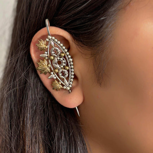 Mismatched Maharani Cuff Earrings