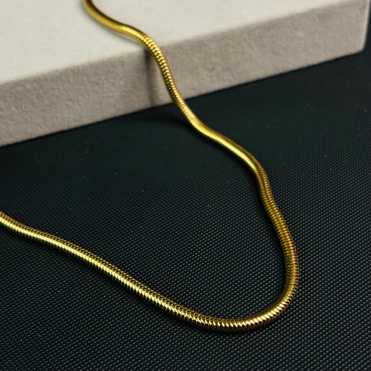 Artemis 18K Gold-Plated Men's Chain 6mm