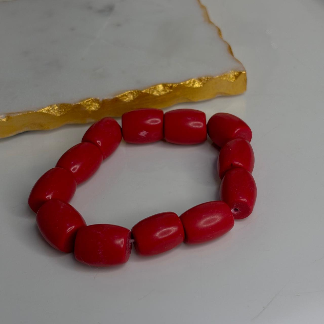 Natural Beads Stretchable Bracelet