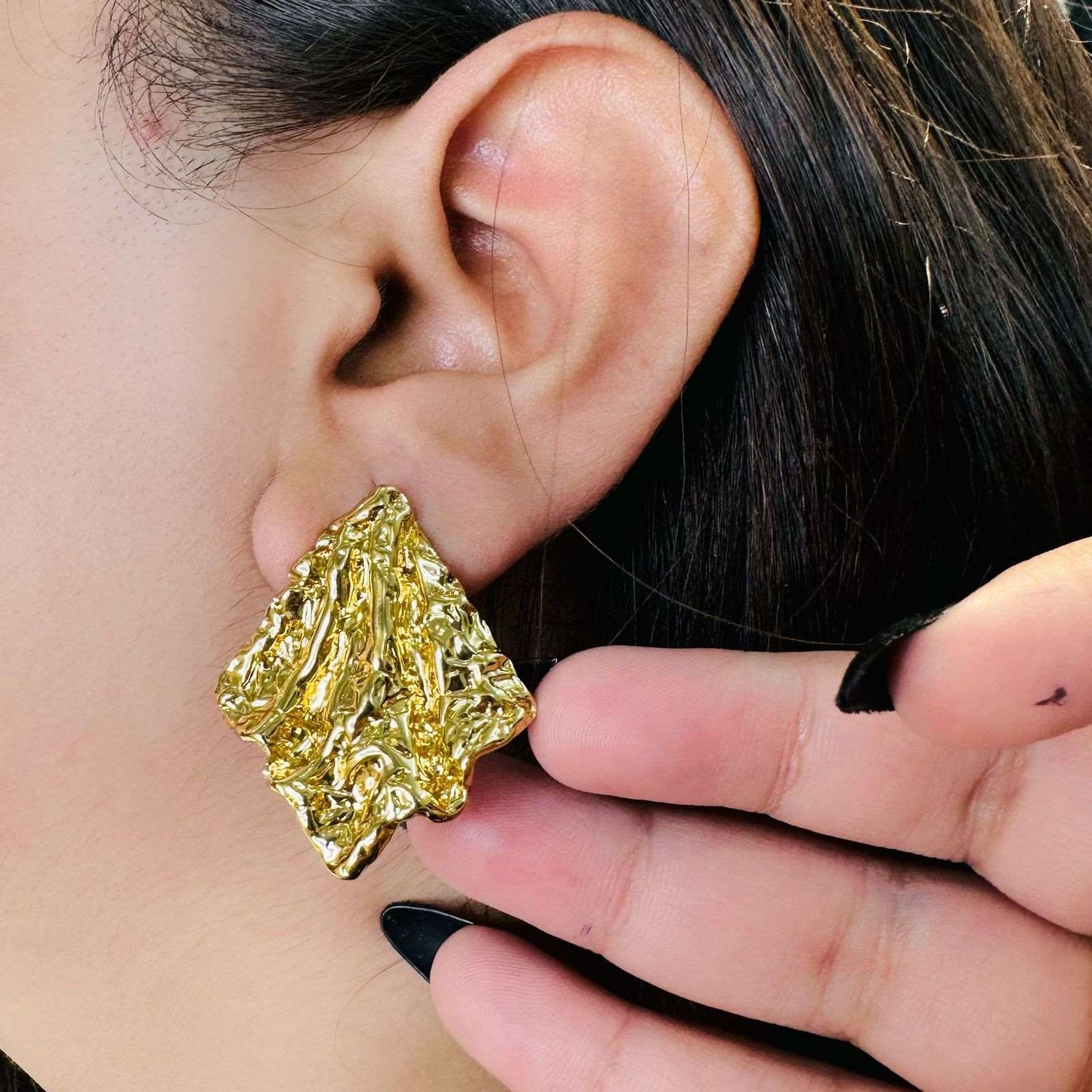 Foil 18K Earrings