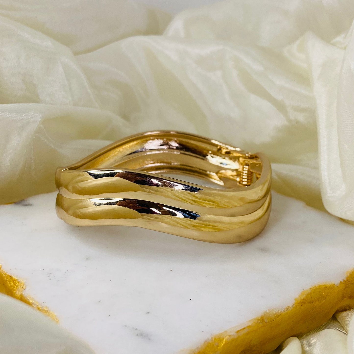 Auric Chunky Cuff Bracelet
