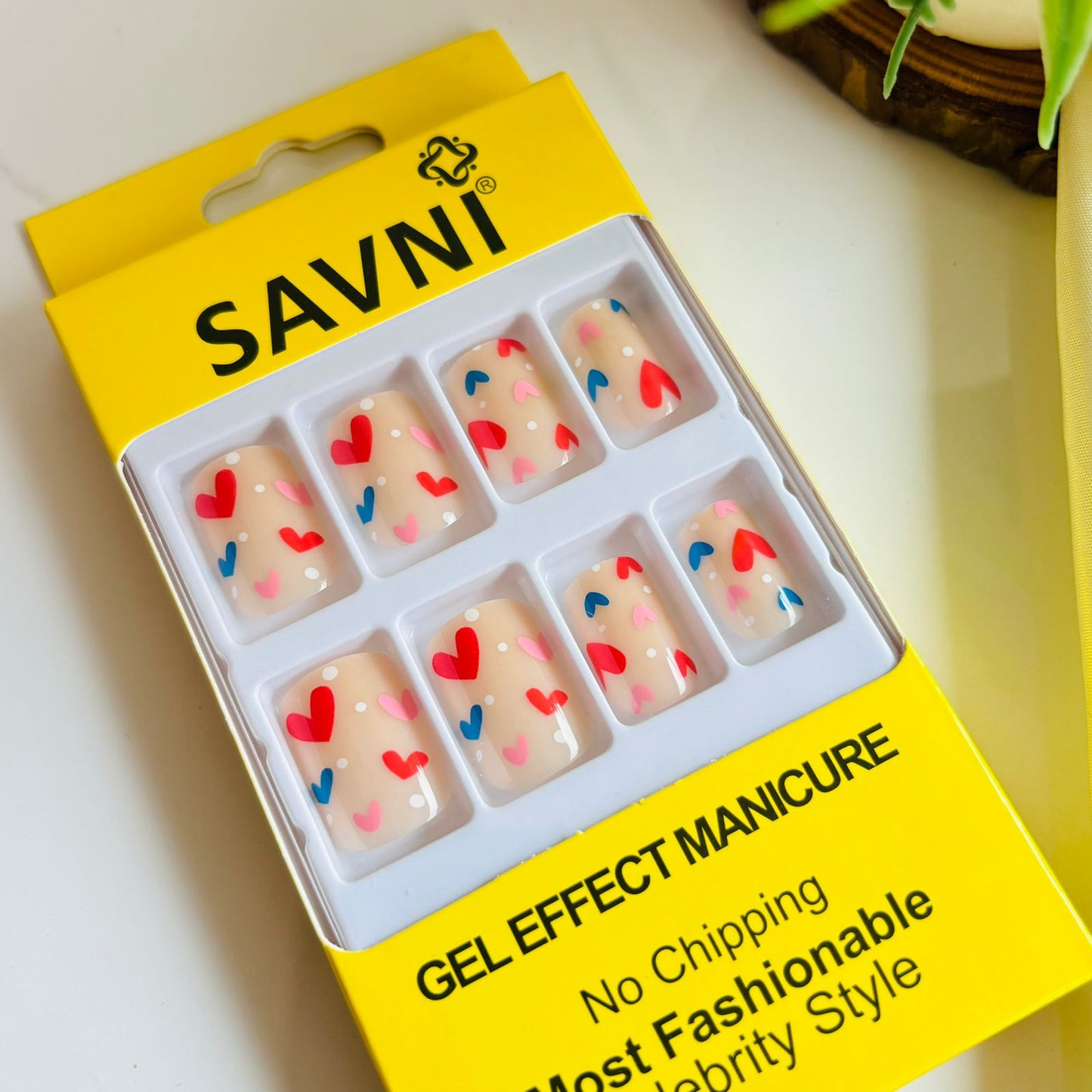 90 Gel Professional Nails (Pack of 12)