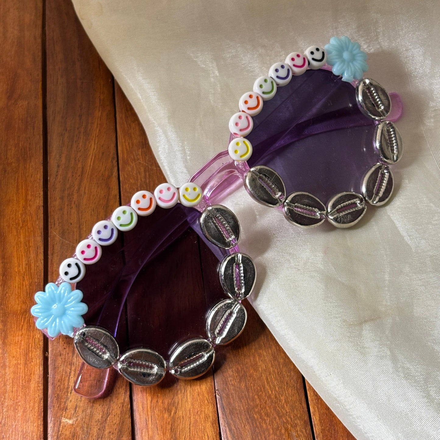 Pastel Beads Quirky Sunglasses (Kids size)