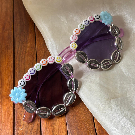 Pastel Beads Quirky Sunglasses (Kids size)