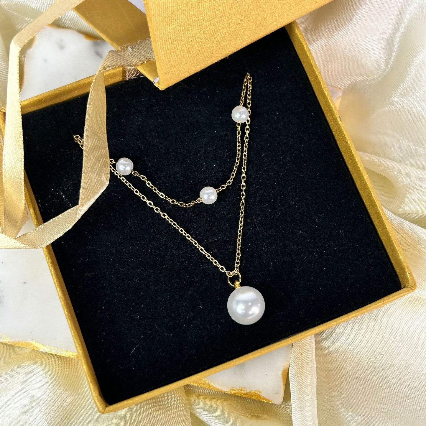 Pearl Drop Necklace