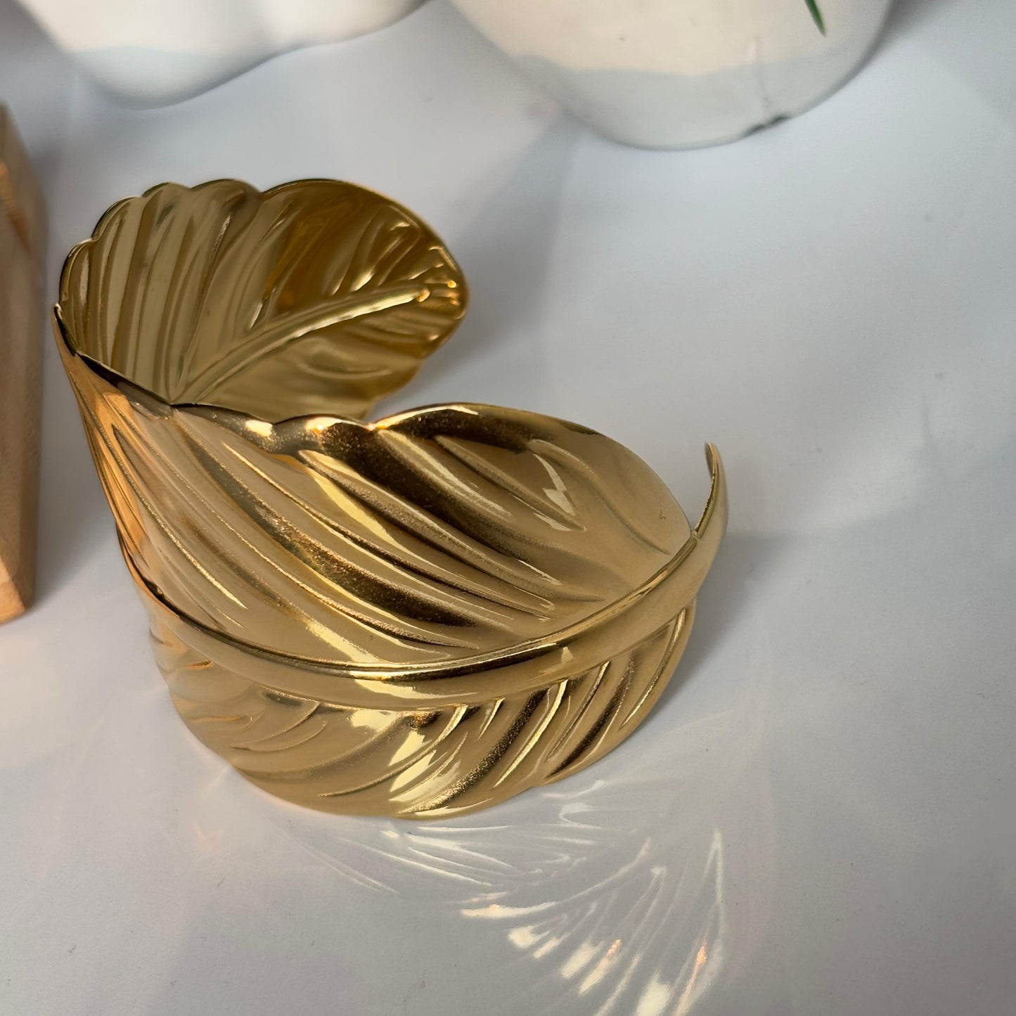 Clara Leaf Adjustable Bracelet