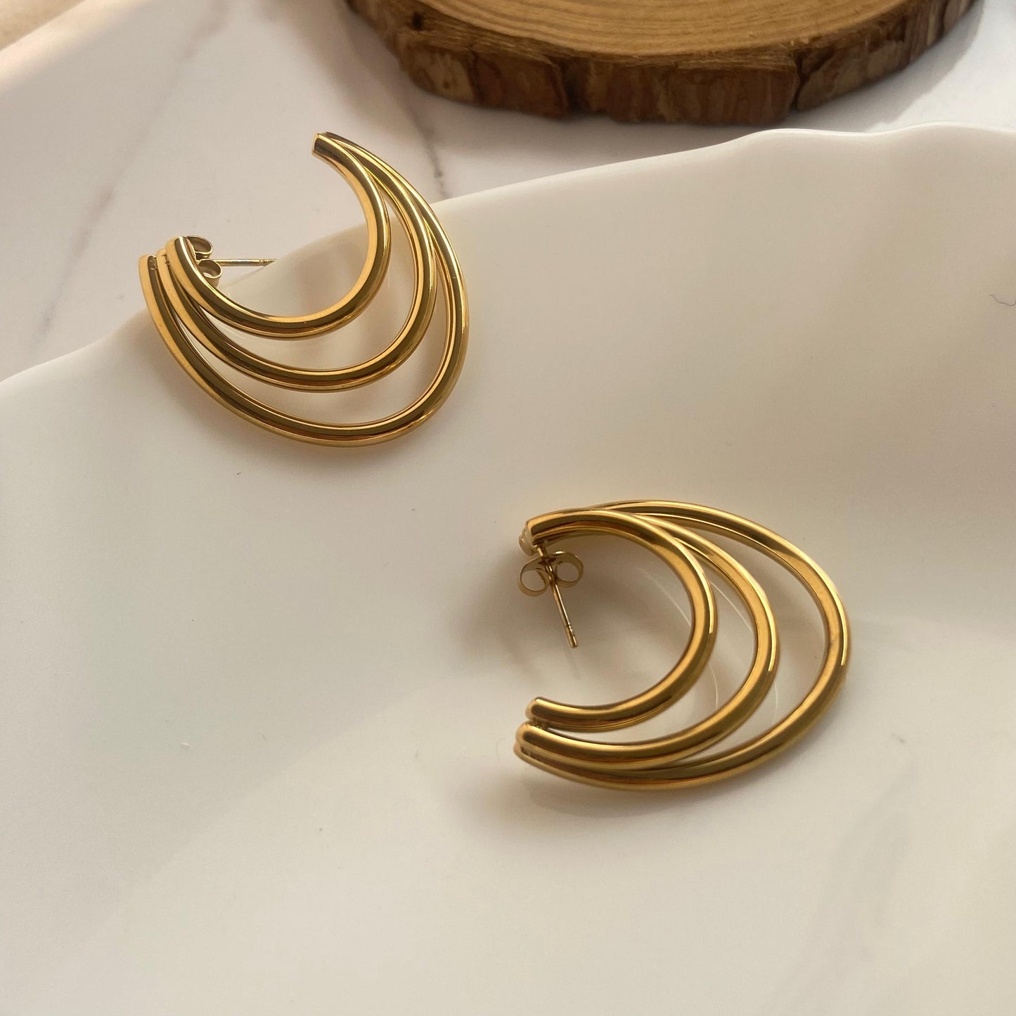 Trillion Earring