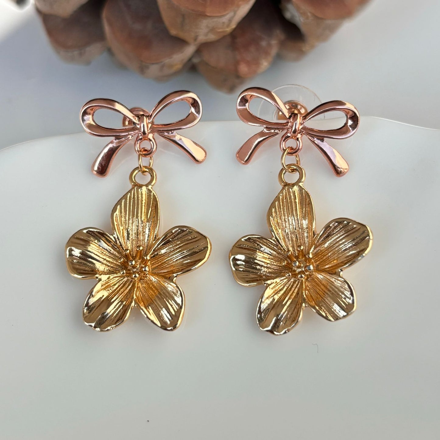 Fusion Bow Flora Earrings