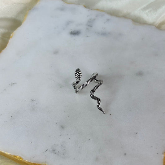 Serpent Earcuff (Silver )