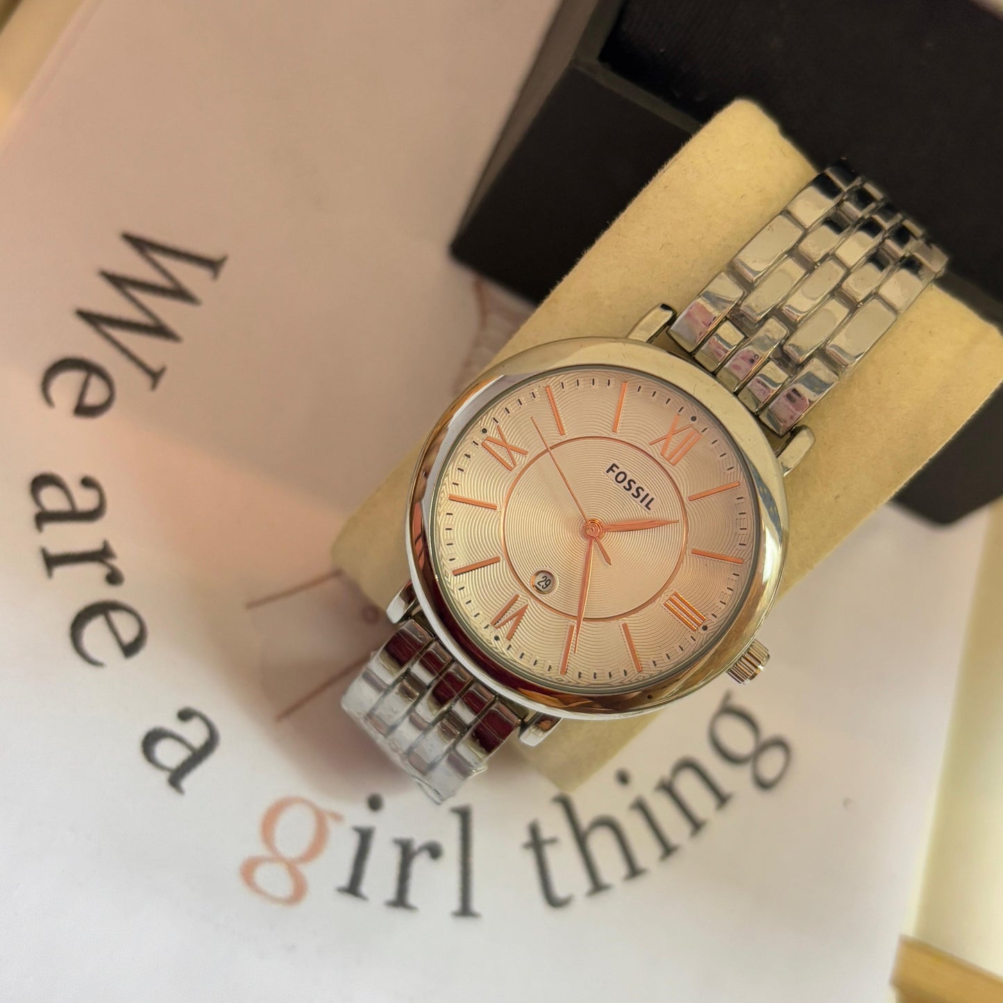 Fossil Dual Tone Everyday Wear Watch