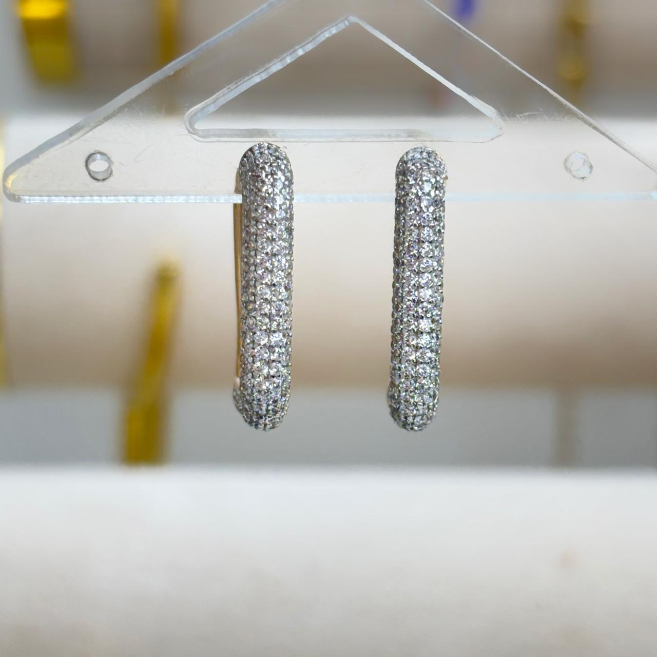 Luxe Square Hoop Earrings