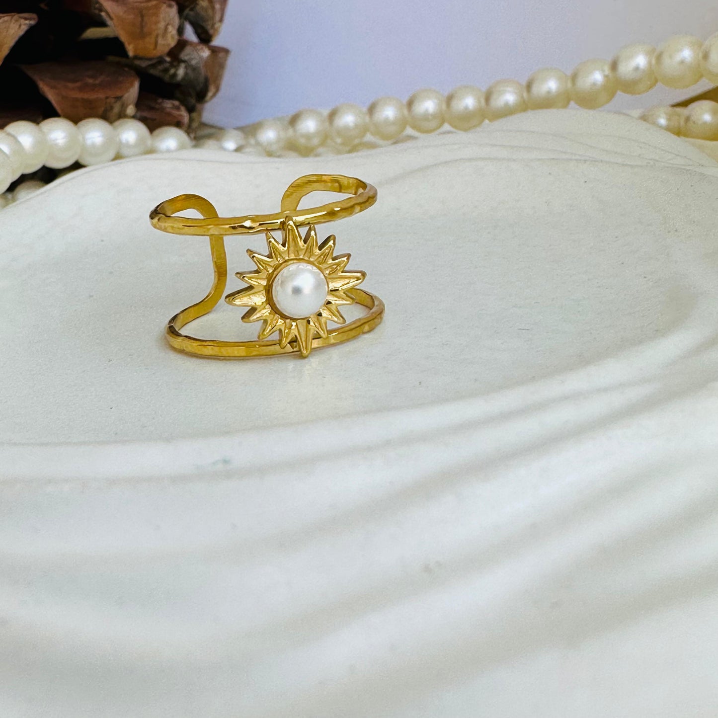 Sunshine For U 18K Ring
