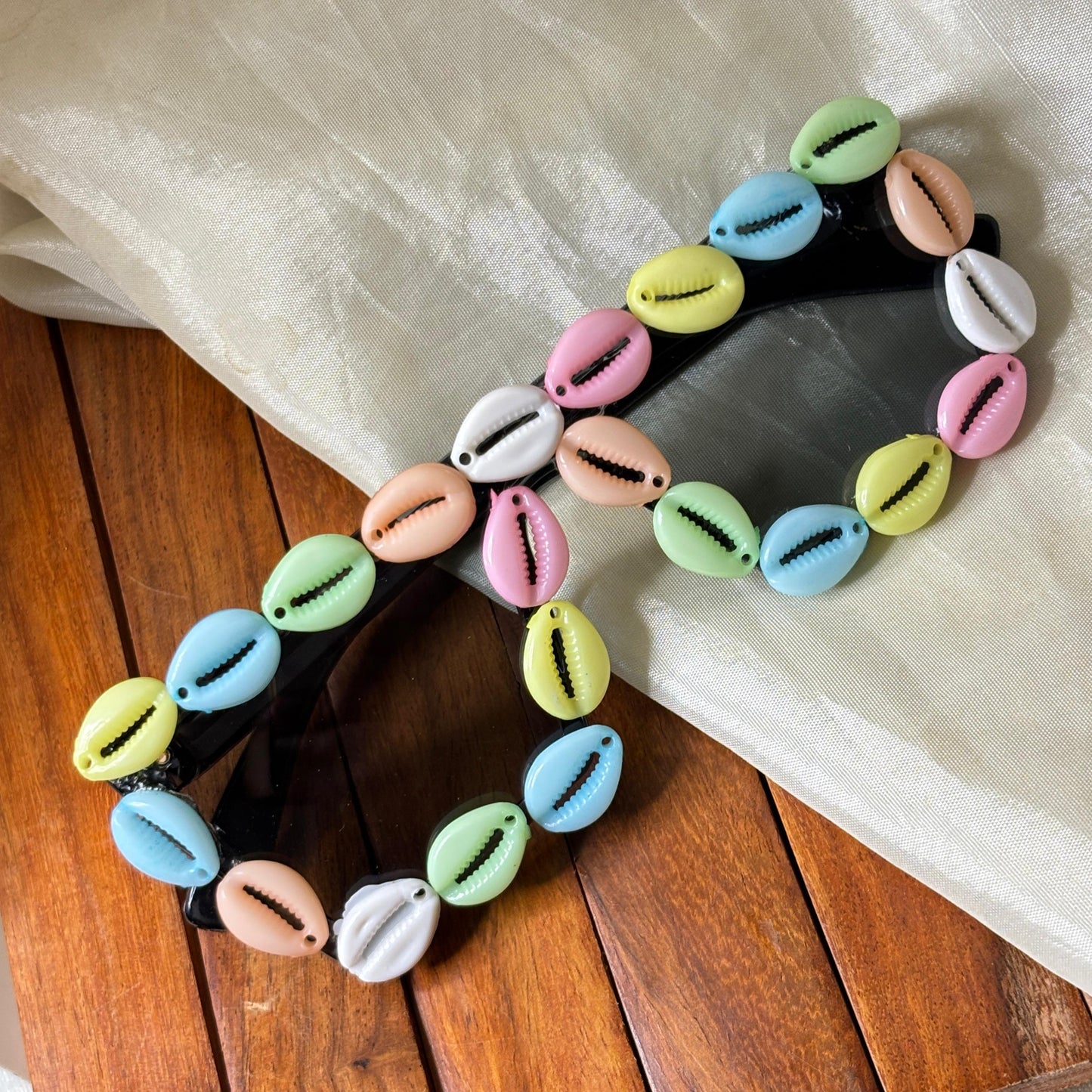 Pastel Cowry Quirky Sunglasses (Kids size)