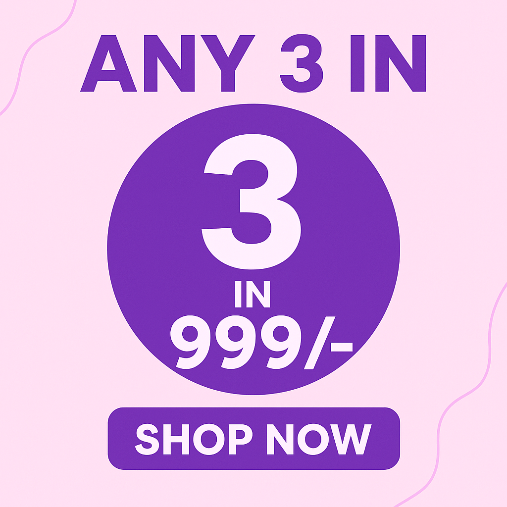 Any 3 In 999/-⭐