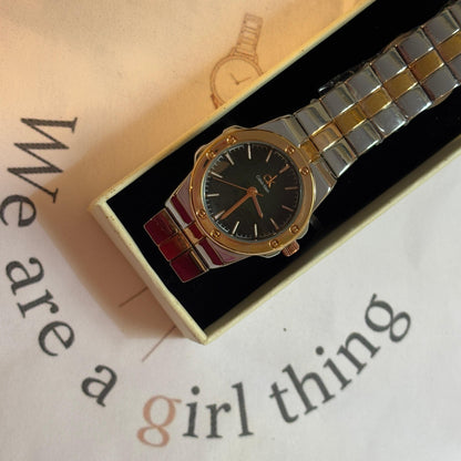 Ck Dual Tone Vintage Watch