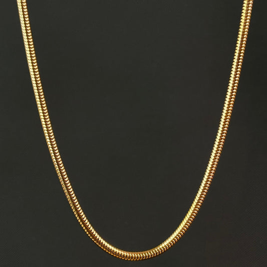 Artemis 18K Gold-Plated Men's Chain 6mm