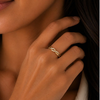 Velvet Twist Ring