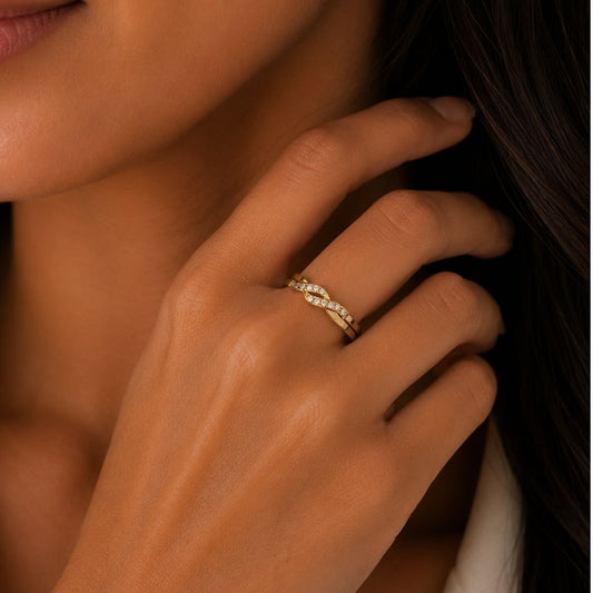 Velvet Twist Ring