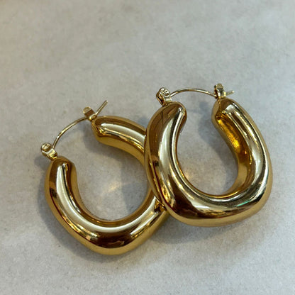 Gleam Hoop Earrings