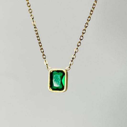 Sienna Emerald Necklace