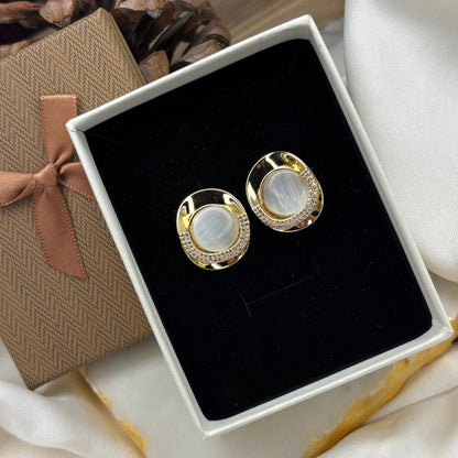 Moonstone Luxe Studs