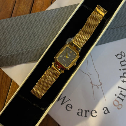 Rolex Small Dial Black Dial Watch
