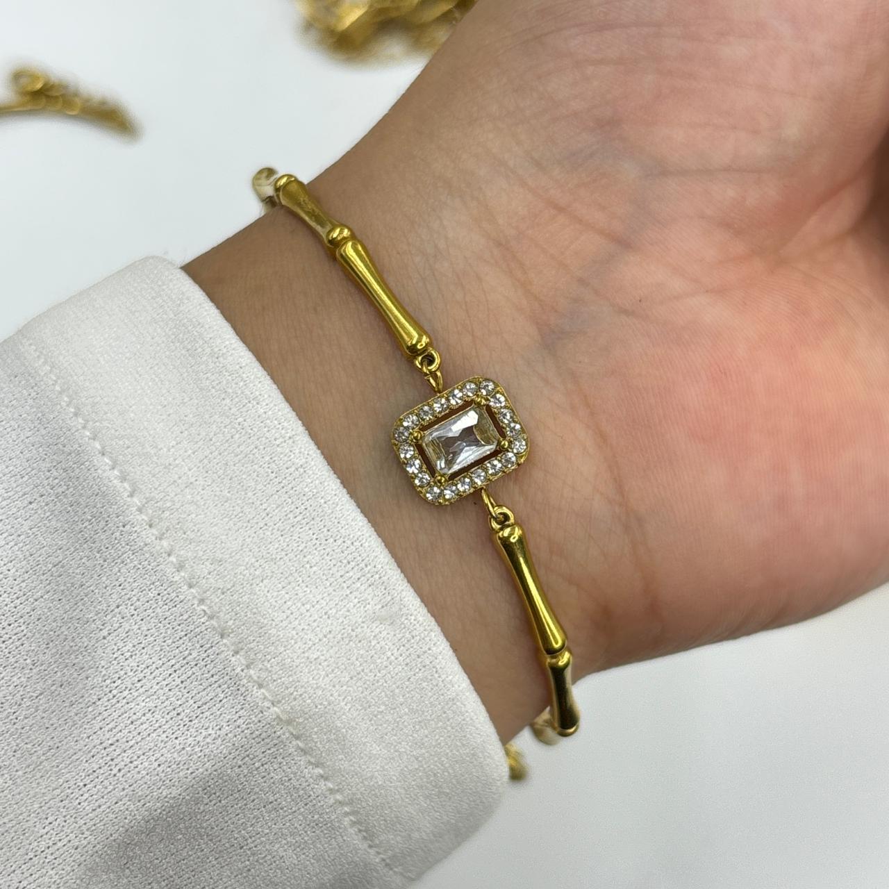White Dew Chain Bracelet