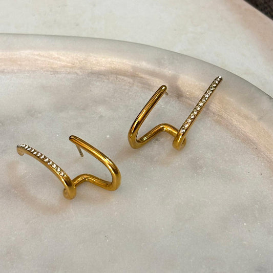 Illusion Fake Earrings