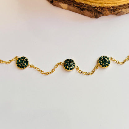 Emerald Ava Bracelet