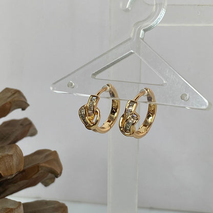 Knot Luxe Mini Hoops