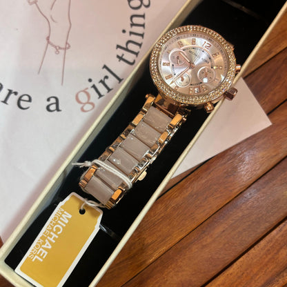 OG Mk Resin Strap Watch