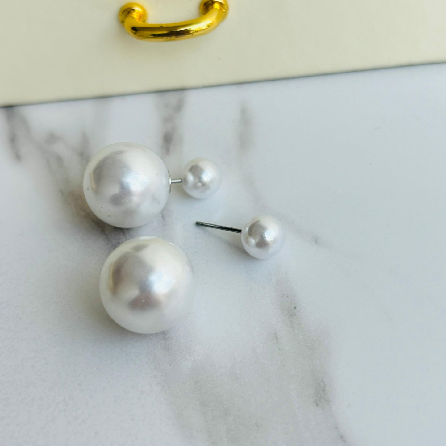 Pearl 2 in 1 Earrings