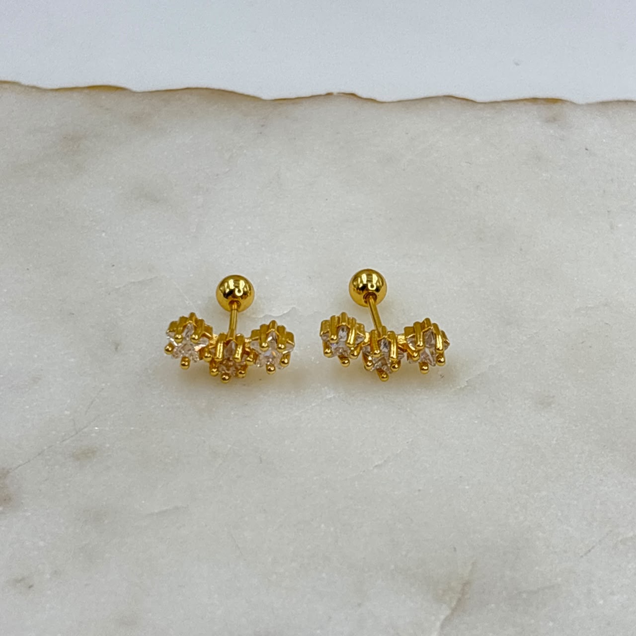 Twinkle Flatback Earrings